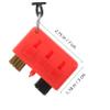 EXAOMBLE Retractable Golf Club Cleaning Brush view 2
