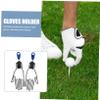 Happyyami ABS Golf Glove Form Holder with Hook, Lightweight and Compact view 3