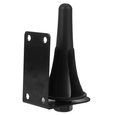 Generic Metal Wall-Mounted Trumpet Holder, Black