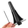 Generic Metal Wall-Mounted Trumpet Holder, Black view 2