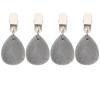 PXAMORTEL Tablecloth Clips for Outdoor Tables, 4-Piece Marble Tablecloth Weights view 1