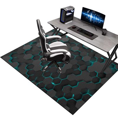 Floor Protection Mat for Hard Floors, 51.2 x 63 in