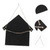 CAXUSD 2-Pack Hanging Wooden Chalkboards, Erasable Message Boards, Expandable, for Crafts, Home Decor, Kitchen and Photo Props view 3