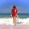 Leichong Ballerina Microfiber Beach Towel, 100 x 200 cm, 3D Cartoon Pattern view 4