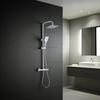 Nite Thermostatic Shower System with Atlas Showerhead, 25 x 25 cm, Chrome view 3