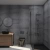 Nite Thermostatic Shower System with Atlas Showerhead, 25 x 25 cm, Chrome view 4