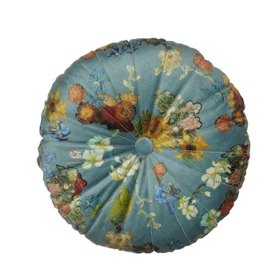 Beddinghouse x Van Gogh Museum Boule de Fleurs Decorative Pillow - 40 cm Diameter - Other Quality - Green