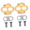 DINHEAROM 1-Pair Self-Locking Bike Shoe Cleats, Multi-Directional Release view 1