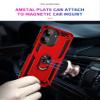 Jiajihua Case for Samsung Galaxy A02s (166 mm) SM-A025G, Hard PC + TPU, Red view 3