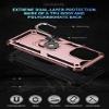 Jiajihua Case Compatible with Google Pixel 3a / Pixel 3 Lite, Hard PC + TPU, 2-in-1 Magnetic Car Mount Ring Kickstand, Pink view 2