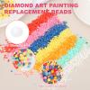 PATIKIL 10,000-Piece Diamond Painting Rhinestones, White view 3