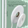 nbeads 12 Yards Sew-On Hook and Loop Tape, 8 mm Wide, White view 2