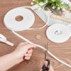 nbeads 12 Yards Sew-On Hook and Loop Tape, 8 mm Wide, White view 3