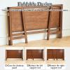 Modern Farmhouse Counter-Height Bar Table, Rectangular Sofa Console Table, No Stools view 3