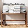 Modern Farmhouse Counter-Height Bar Table, Rectangular Sofa Console Table, No Stools view 4