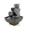 Indoor Tabletop Waterfall Fountain with LED Crystal Ball view 1
