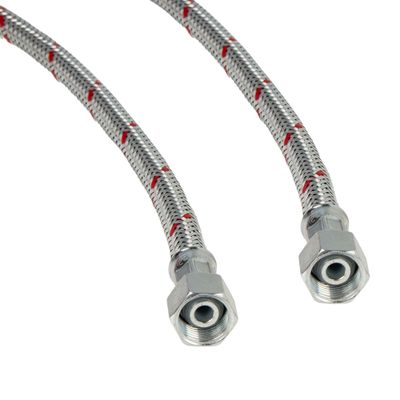 tecuro Oil Hose 750 mm x 3/8 in x 3/8 in Union Nut (DN10), Conical Seal