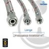 tecuro Oil Hose 750 mm x 3/8 in x 3/8 in Union Nut (DN10), Conical Seal view 3