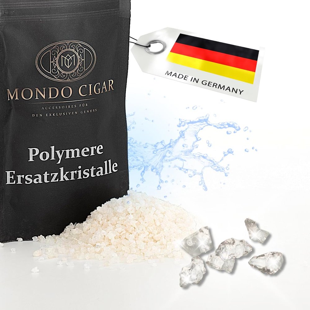 Mondo Cigar Humidor Humidifying Crystals, 30 g, Made in Germany