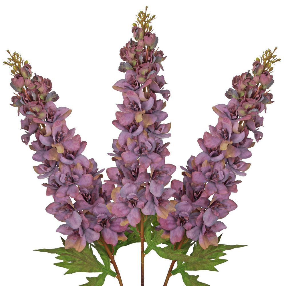3-Piece Set of 92 cm Artificial Delphinium Flowers