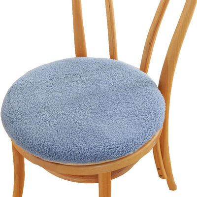 Hoowarm Round Indoor/Outdoor Chair Cushion, Memory Foam, Non-Slip, 50 cm/19.6 in