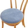 Hoowarm Round Indoor/Outdoor Chair Cushion, Memory Foam, Non-Slip, 50 cm/19.6 in view 1