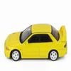 Tarmac 1/64 Mitsubishi Lancer GSR Evolution III Yellow view 3