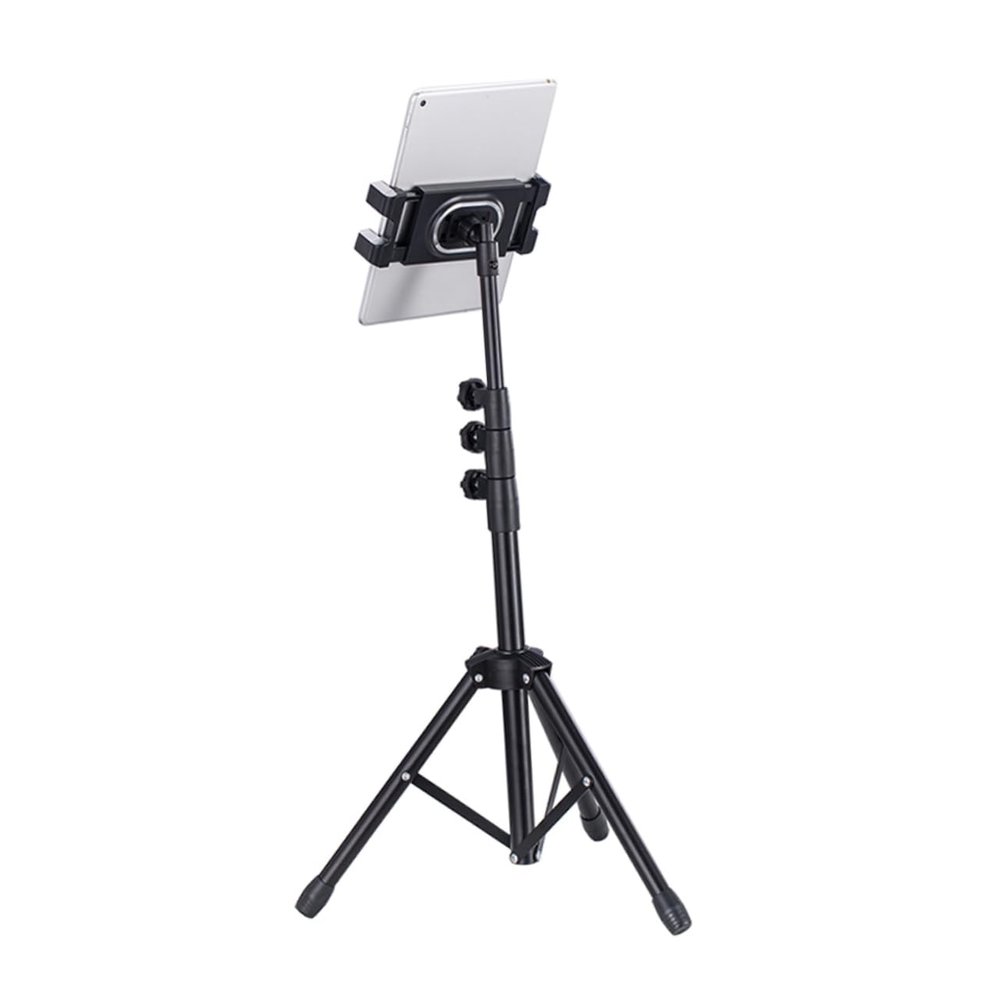 Creative Phone and Laptop Holder for Computers, Black Tripod