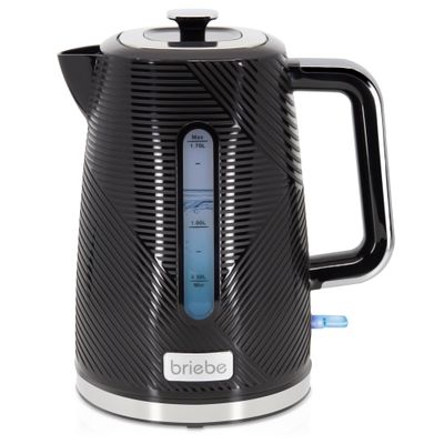 briebe Elegance Electric Kettle, 1.7 L, 2,200 W, Black