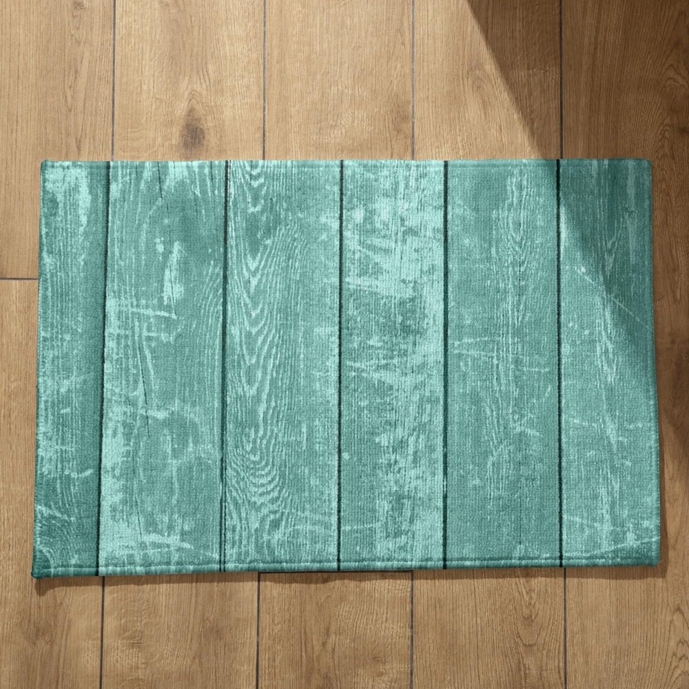 EHOMERY Dirt-Trapping Doormat, Funny Wood-Grain Design, Personalized Indoor/Outdoor Mat, 40 x 60 cm