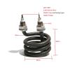 PVUVTNAHW Immersion Water Distillation Heating Element, 220 V/380 V, Rotating Green Tube Boiler, 2.5 kW/3 kW/4.5 kW, M16 Thread, 304 Stainless Steel (220 V, 2.5 kW) view 2