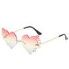SLEDEZ Women's Heart-Shaped Party Sunglasses, European and American Style, Color 3 view 1