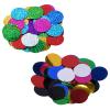 Shiny Round Confetti, 30 mm, Loose PVC Sequins view 2