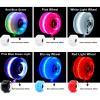 ZMCGNO Light-Up Wheels, 4-Piece Set for Quad Skates and Skateboards, White-1 view 4