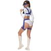 Women's Silver Astronaut Costume for Adults view 4