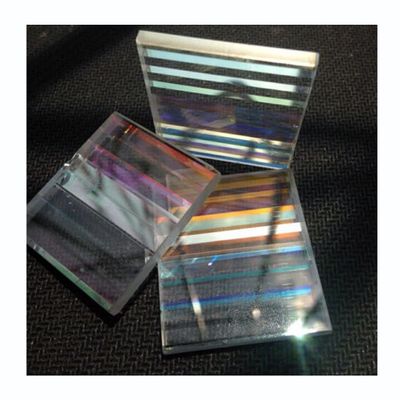 5-Piece Rectangular Defective Optical Glass Prism, 37 × 35 × 2.8 mm