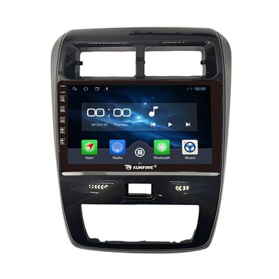 Kunfine CarPlay Android Auto GPS Stereo with Rear Camera Display, 10-inch IPS Touchscreen, Quad-Core 2G+64G for Toyota Agya 2020