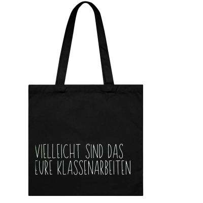 KUBDPQOR Teacher Gift Cotton Tote Bag with Humorous Sayings, 35 x 40 cm