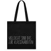 KUBDPQOR Teacher Gift Cotton Tote Bag with Humorous Sayings, 35 x 40 cm view 1