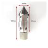 LUJIAYA Small Rotating Nozzle, Stainless Steel Sewer Pipe Cleaning Nozzle, 1/2-in Female, 40 LPM view 3
