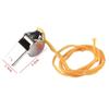 Stainless Steel Whistle with Lanyard, Loud Metal Sports Whistle for Team Sports and Soccer (with Box) view 3