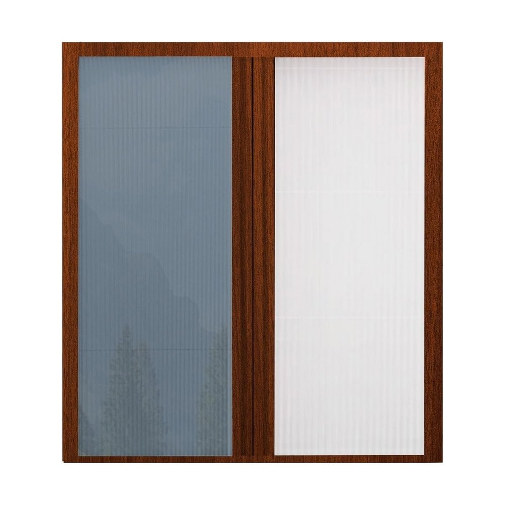 Cordless Day & Night Honeycomb Blinds, Blue, 125 W x 198 H cm