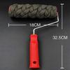 Asuinxurr Pattern Paint Roller Tool, Environmental Protection Stamp Painting Decorative Roller for Wall Imitation view 3