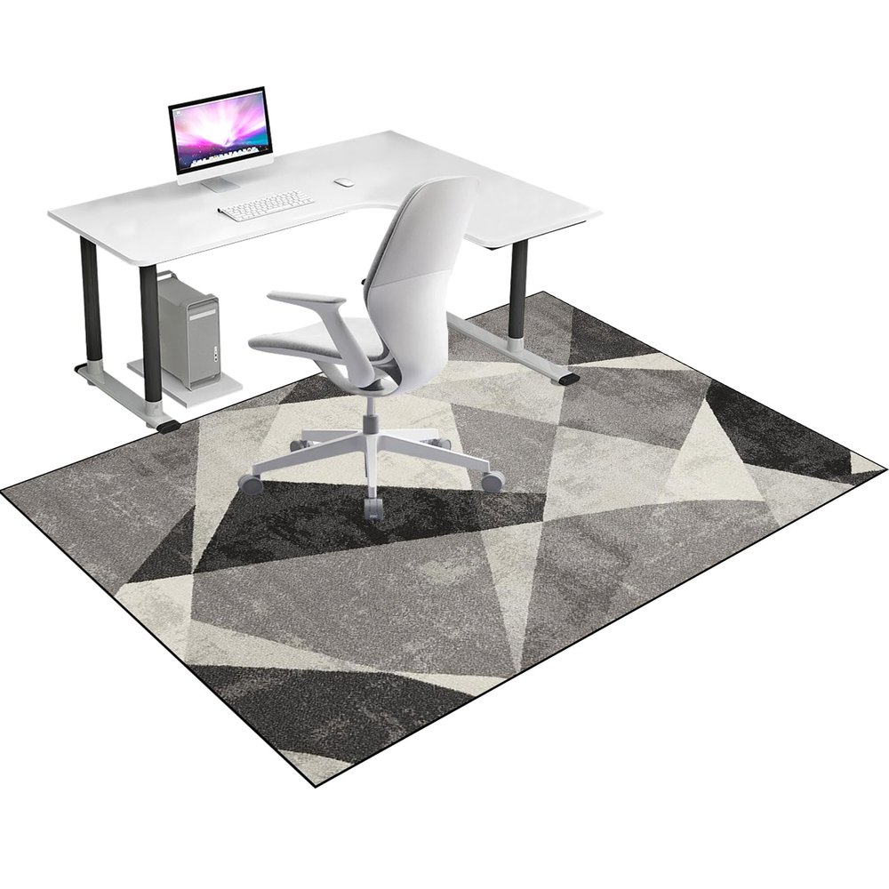 Floor Protection Mat for Office Chairs and Hard Floors, 160 x 200 cm