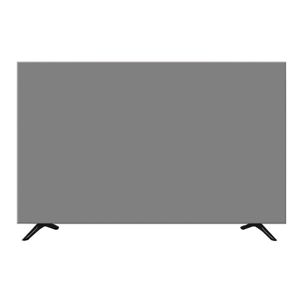 STHOYN Optional Elastic TV Cover, Multi-Size Indoor Countertop/Wall Decorative TV Cover, Customizable, 70–75 Inches, Gray