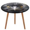 HJKBCV Emu Round Tablecloth with Elastic Edge, Reversible, Waterproof and Stain-Resistant view 1