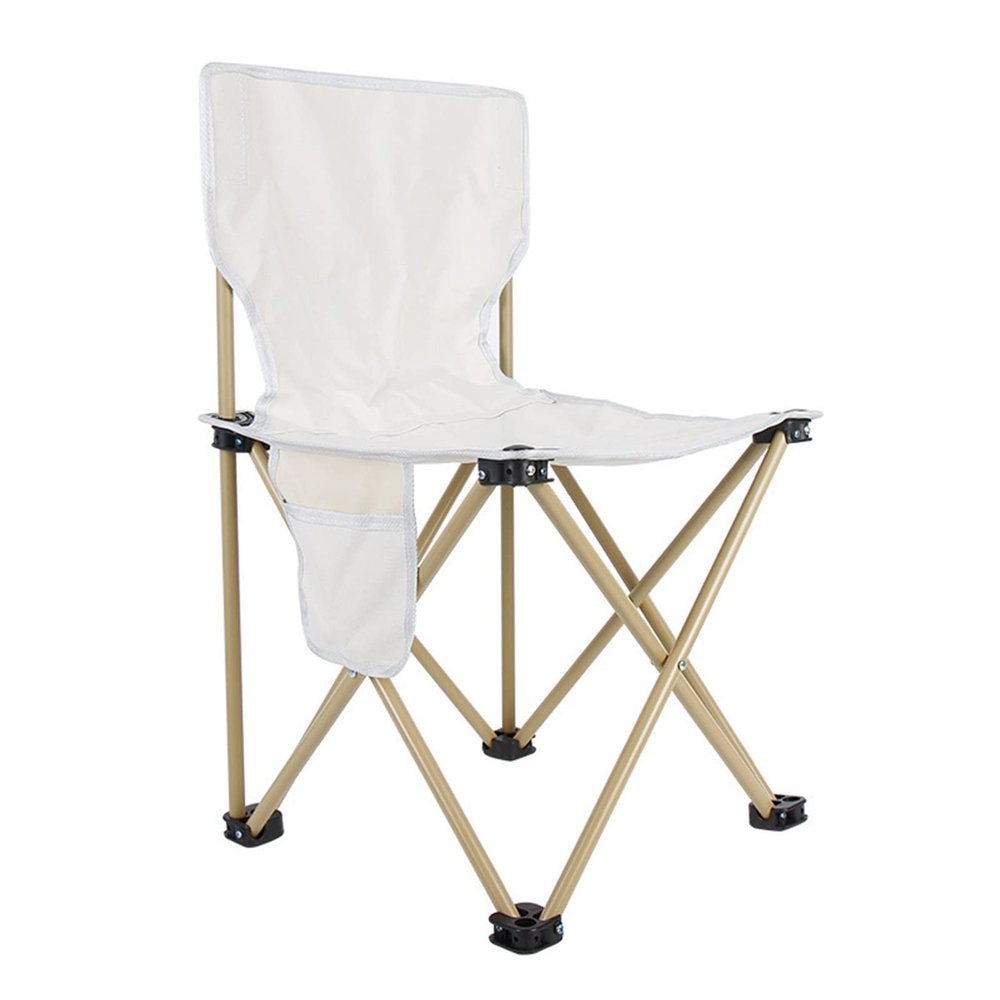 Folding Camping Chair, Holds up to 150 kg, with Wooden Handle