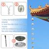 Stainless Steel Rain Chain for Gutters, 1 m, Decorative Outdoor Rain Catcher view 3