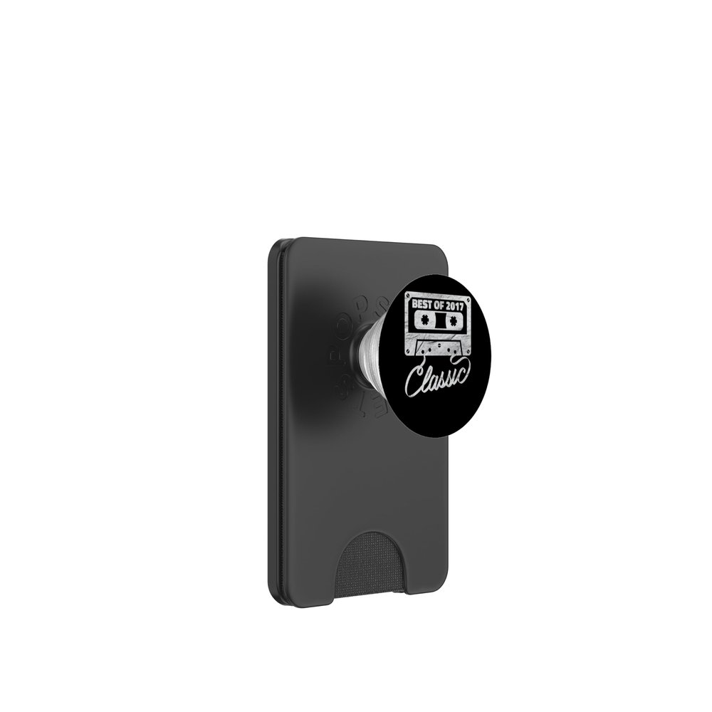 Vintage 2017 Limited Edition Cassette Tape 6th Birthday PopSockets PopWallet for MagSafe
