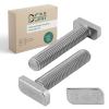 DSM M10 x 30 mm Type 28/15 Stainless Steel A2 Hammer-Head Bolts, 100 Pack view 1